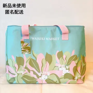 WAIKIKI MARKET 에코백 플라워 프린트