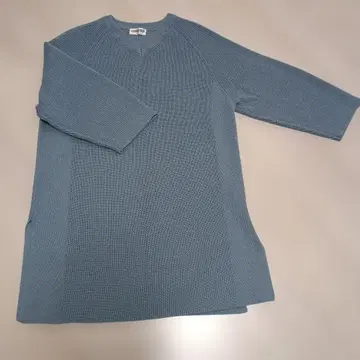 [ 새상품급 하자품 ] 이토킨 조르주 레쉬 V넥 튜닉 티셔츠