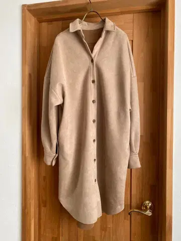 인터플래닛 셔츠 코트 양가죽 느낌