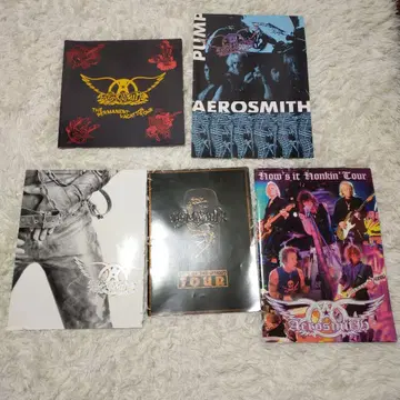 에어로스미스 일본 공연 포함 투어 팜플렛 5세트