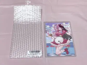 타치바나 히나노 5주년 기념 굿즈 금박 사인 포함 엽서