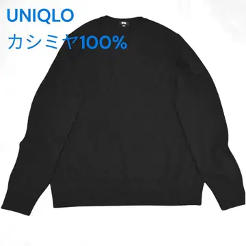 유니클로 캐시미어 크루넥 스웨터 (긴팔) [M]