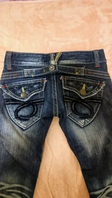 RED PEPPER 다크 블루 청바지