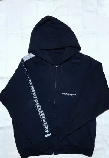 SPYAIR WORLD TOUR 후드티 M 사이즈 블랙 두꺼운 원단