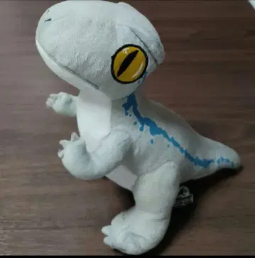쥬라기 월드 봉제 인형 벨로시랩터 (블루) 폭 약 18cm