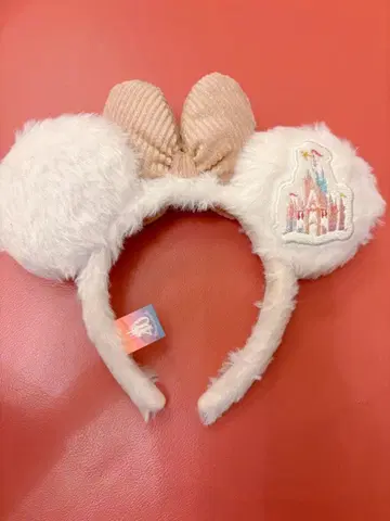 디즈니 40주년 미니 마우스 머리띠 화이트