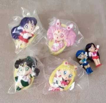 세일러문 굿즈 클립 자석 피규어