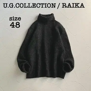 [새상품급] 일본제 라이카 U.G.COLLECTION 터틀넥 스웨터