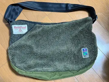 중고 Harris Tweed 플리스 숄더백 *AI 판매입니다
