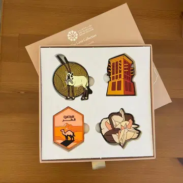 [ 미사용 새상품/익명 배송 ] 카타르 마그넷 4종 세트 box 만박