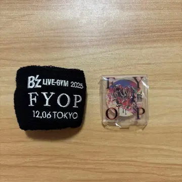 B'z FYOP 가챠 2025.12.6 리스트 밴드, 아크릴 스탠드 세트
