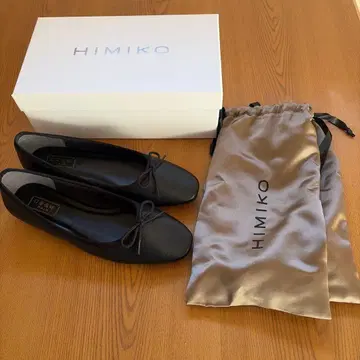 HIMIKO 블랙 플랫슈즈 24.5cm 덤 포함