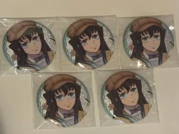 귀멸의 칼날 토키토 무이치로 AGF 캔뱃지 순정 카페 세트