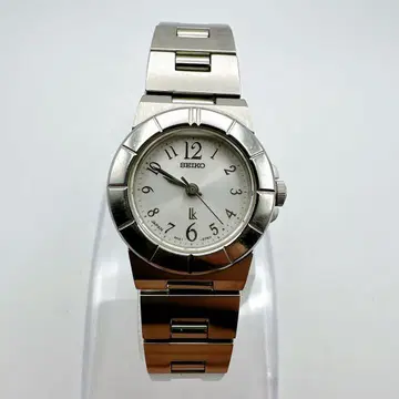 고품질 작동품 SEIKO 세이코 콜키아 실버 여성용 손목시계