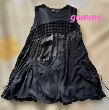 새상품급 gomme 이소재 베스트 튜닉