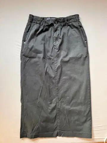 타이트 롱 스커트 슬릿 전체 밴딩 원단 신축성 있음