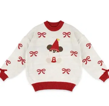 스웨터 여성용 원사이즈 디즈니 크리스마스 2025