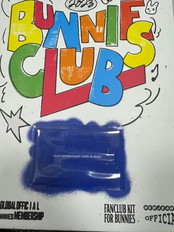 NewJeans Bunnies Club 멤버십 키트