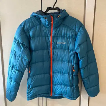 새상품급 몽벨 다운 자켓 블루 시드 1101532