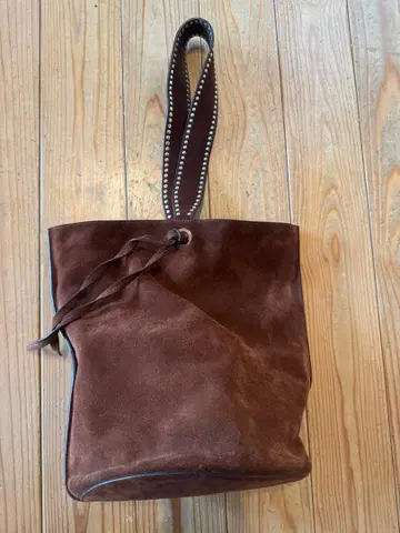 J.M. Davidson JERRY 브라운 스웨이드 숄더백