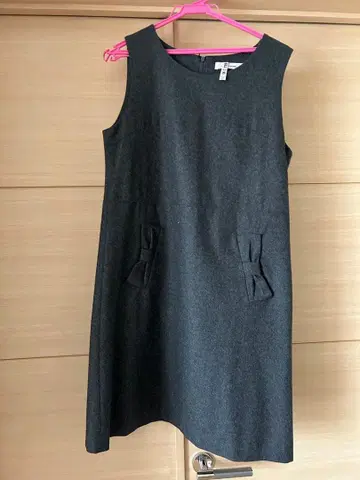 갤러리 비스콘티 원피스 오버롤 스커트 그레이 리본 M