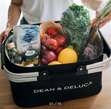 DEAN & DELUCA 알루미늄 핸들 에어컨 백 블랙