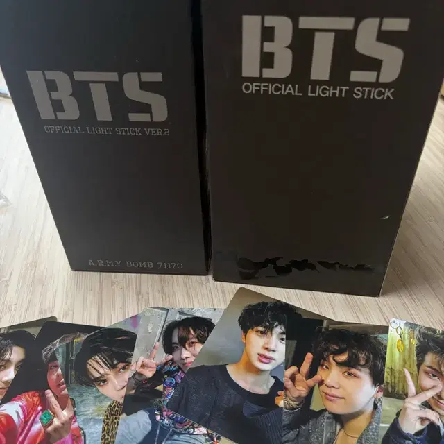 방탄 응원봉 1,2세대