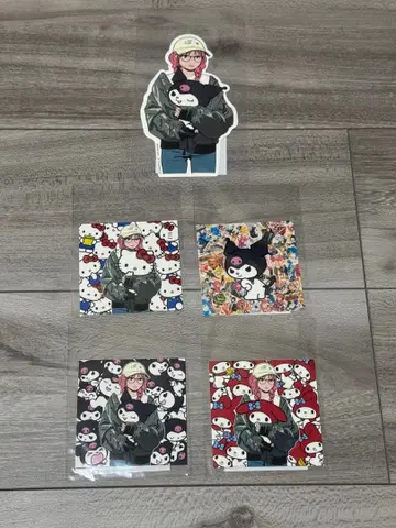 backsideworks 산리오 콜라보 스티커 쿠로미