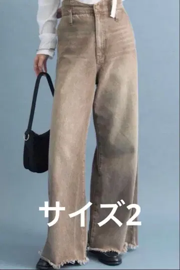 mystic 웨이브 데님 브라운