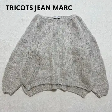 새상품급 TRICOTS JEAN MARC 트리코트진마크 모헤어 혼방 니트