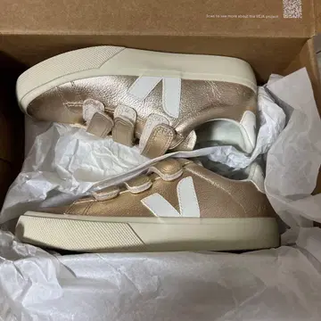 VEJA (베자) 벨크로 스니커즈 22cm 미사용 새상품