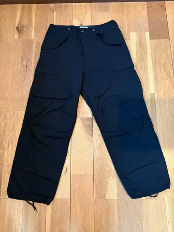 WAX 카고 팬츠 블랙