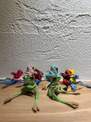 종이접기 개구리 가챠가챠 8체 세트