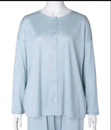 [ 미사용 새상품 ] KID BLUE 실크 100% 가디건