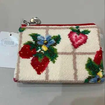 페이러 스트로베리 필드 쁘띠 티슈 파우치