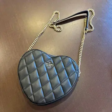 케이트 스페이드 하트형 숄더백 블랙 새상품급