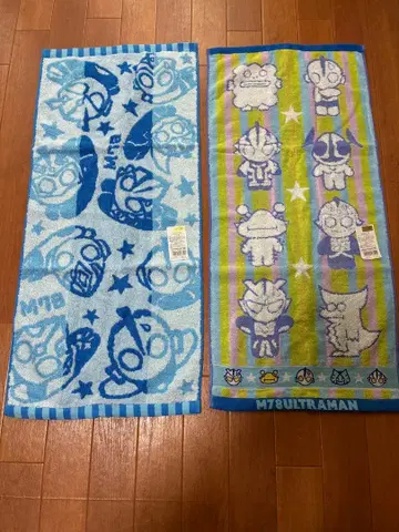 울트라맨 타월 2장 세트
