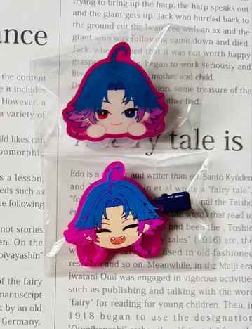 18TRIP 에이트리 미니콜레 양면 아크릴 클립 앞머리 클립 코타로