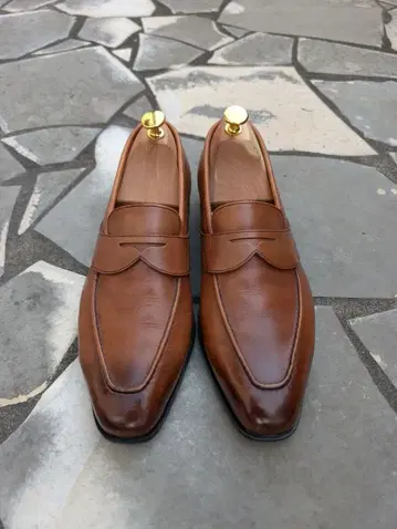 Iugen 브라운 가죽 로퍼 7