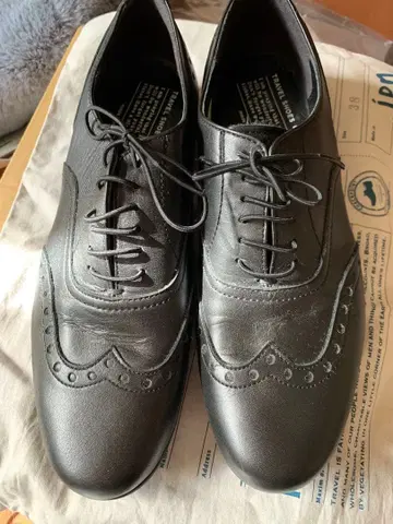 Travel Shoes 블랙 레이스업 38