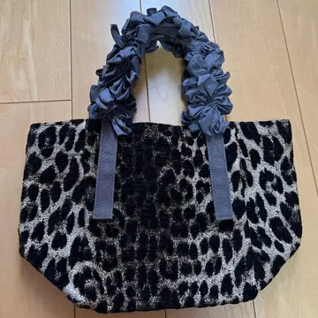 라들로 그레이프 핸들백 레오파드