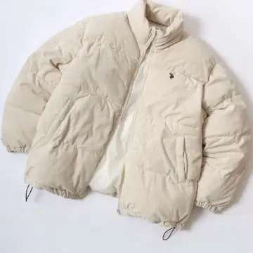 [ U.S. POLO ASSN. 코듀로이 충전솜 다운 ]