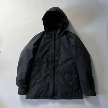 폭스파이어 3레이어 마운틴 후드티 다운 자켓 블랙