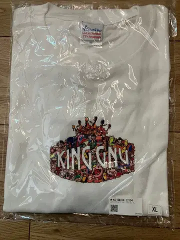 King Gnu ANNIVERSARY TEE [WHITE]
