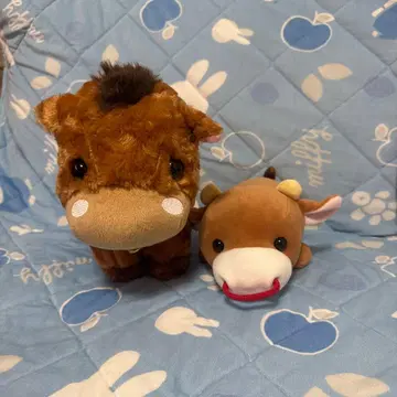 소 봉제 인형 세트