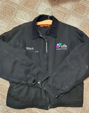 [ USED ] 트래디셔널 자켓 블랙 기업 디자인