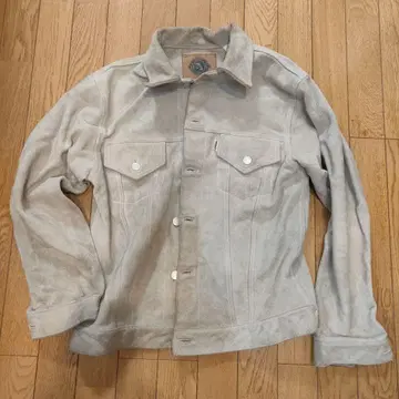 굿이너프 스웨이드 3rd 타입 자켓 38 90년대 빈티지