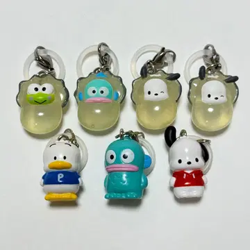 산리오 하피단부이 메지루시 액세서리 7개 세트