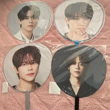 INI 후지마키 쿄스케 부채 세트