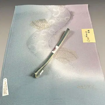 미사용 새상품 순수 실크 삼분끈 허리띠 오비 장식 천 2종 세트